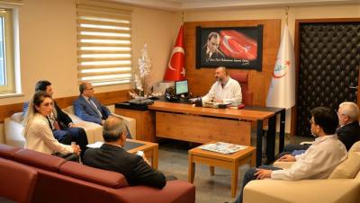 Genel Sekreterimiz Hastanemizde �ncelemelerde Bulundu
