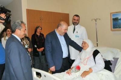 M�LLETVEK�L� BALO�LU HASTANEM�Z� Z�YARET ETT�