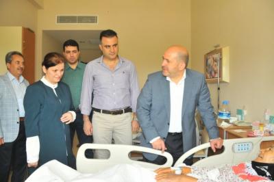 M�LLETVEK�L�M�Z  SN. BALO�LU HASTANEM�Z� Z�YARET ETT�