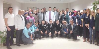 Hastanemiz �al��anlar�ndan Ter�r Sald�r�lar�na K�nama